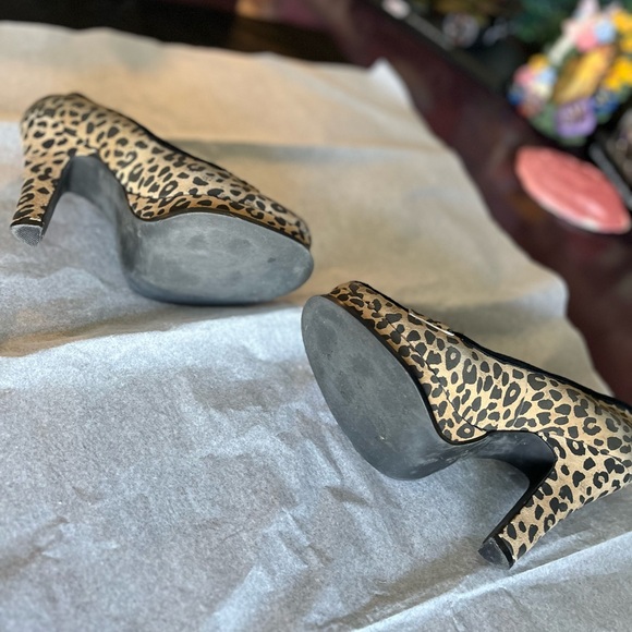 Platform leopard pumps - Picture 4 of 4
